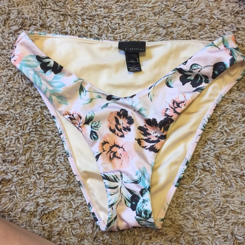 Floral swim bottoms